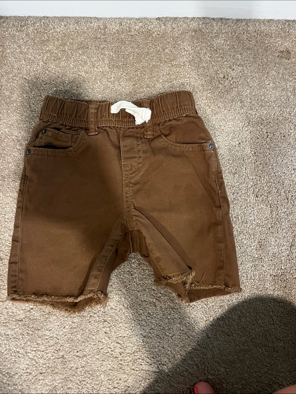 GAP Brown Pull-On Shorts with Drawstring